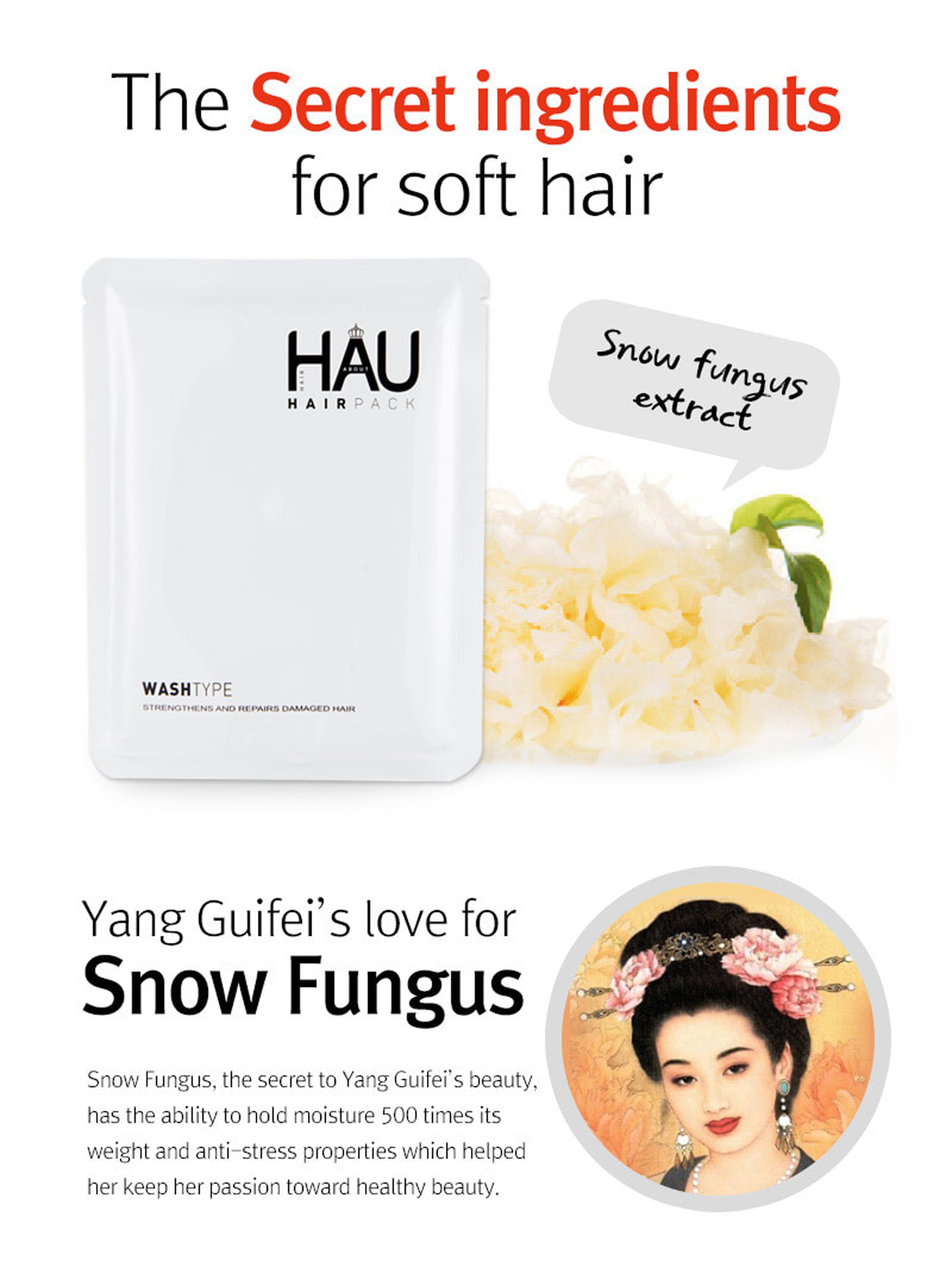 HAU Professional Hair Pack for dry damaged hair, showcasing the packaging and texture of the product.